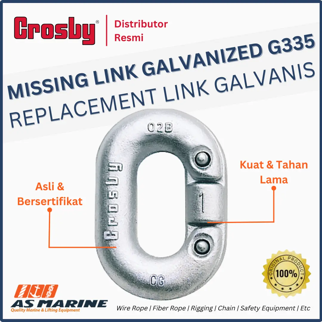 missing link galvanized crosby g335